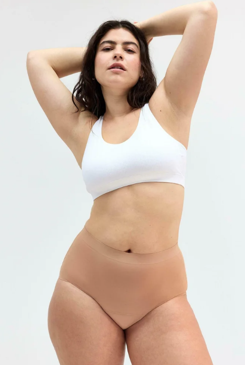 Female Engineering WITH ABSORBENCY - Menstruatie-ondergoed - dark beige